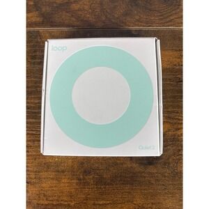 Loop Quiet 2 Earplugs Mint Noise Reduction Sleep Focus Travel NRR 14dB New